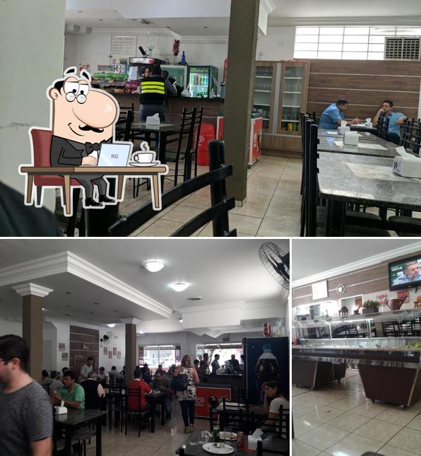 O interior do Cozinha Da Ermê