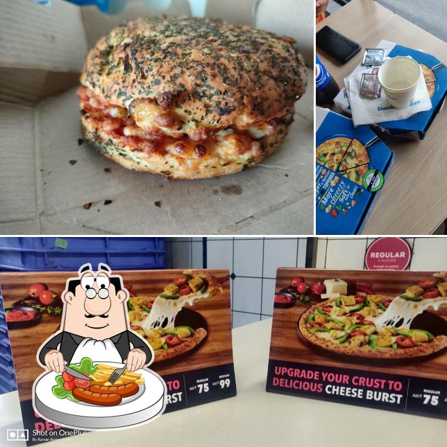 Food at Domino's Pizza Railway Station, Raipur