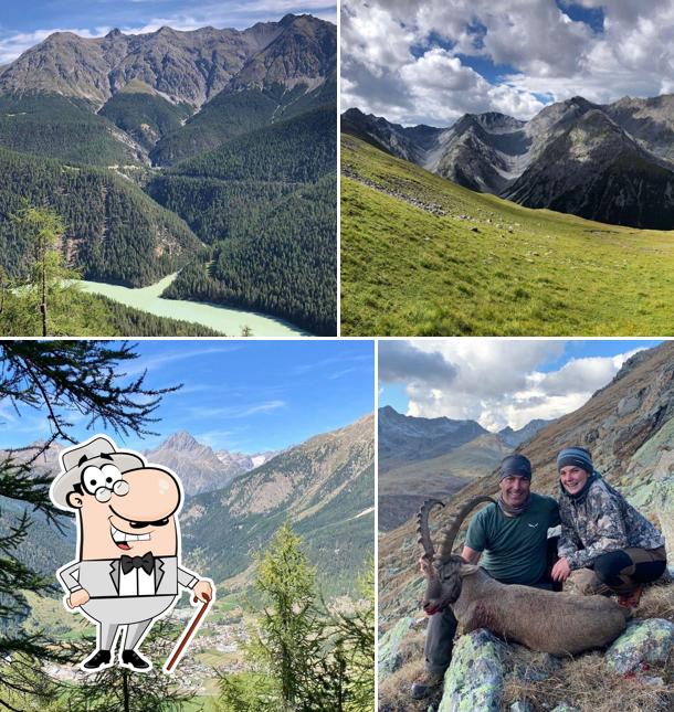 Gli esterni di Hotel Baer Post