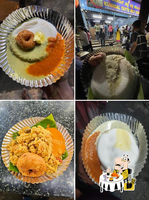 Food at Kunigal Thatte idly