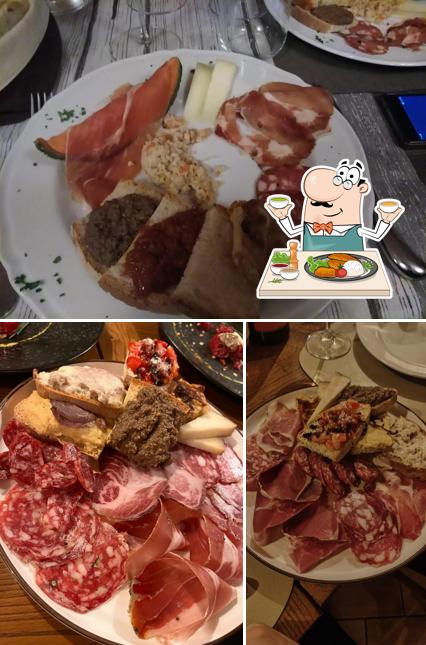 Antipasto al L' Osteria In Aboca