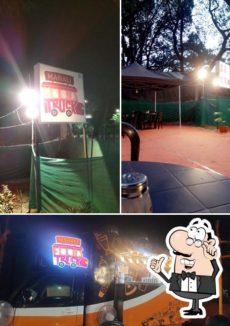 The interior of Manali Food Truck