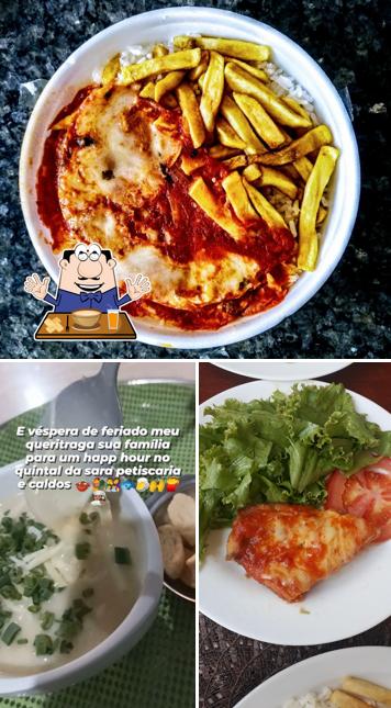 Sopa de moluscos em Quintal Da Sara