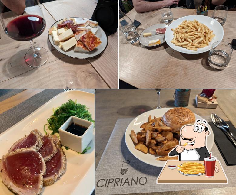 Patatine fritte al Ristorante Cipriano