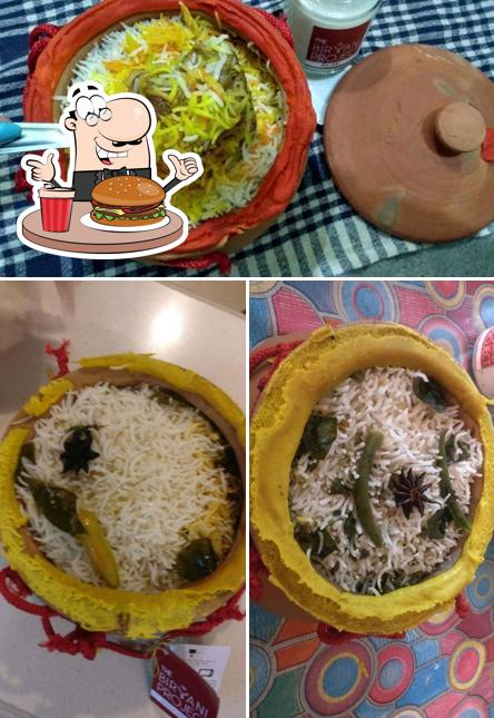 Try out a burger at The Biryani Project