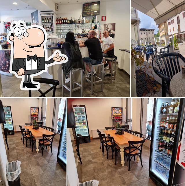 Gli interni di Tiffany Cafe'