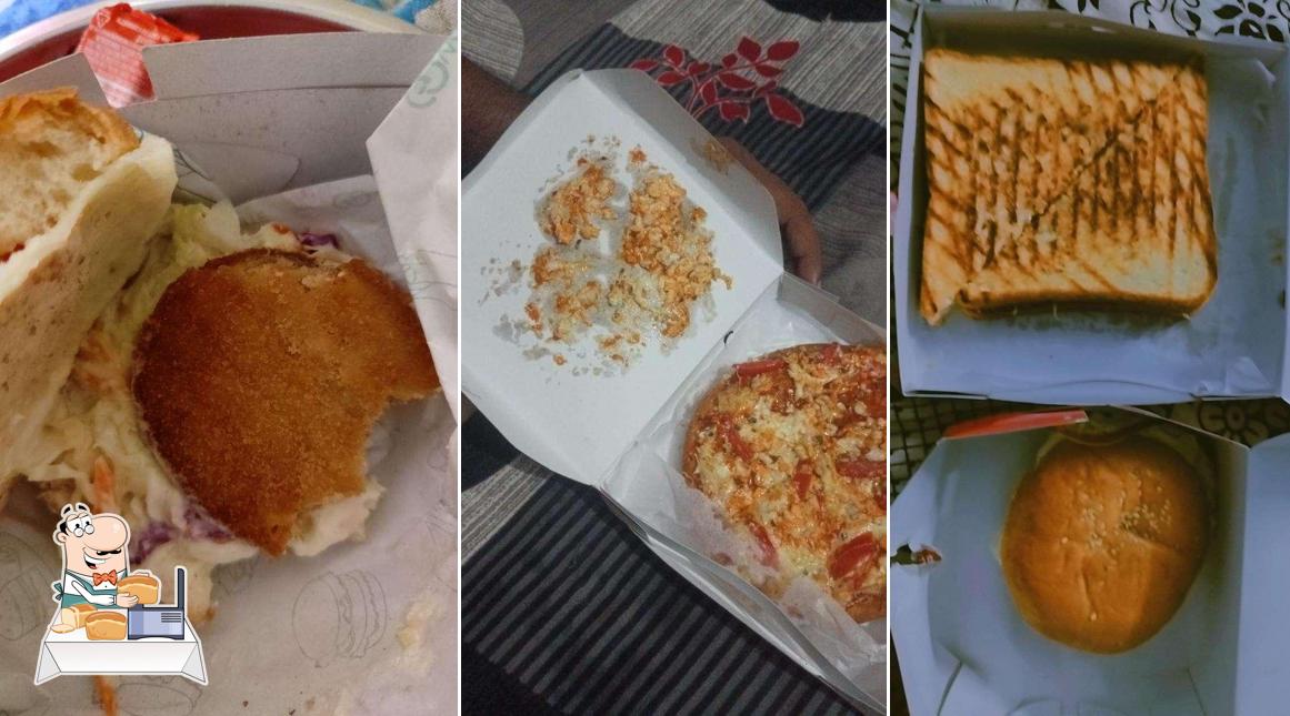 Garlic bread at binge box