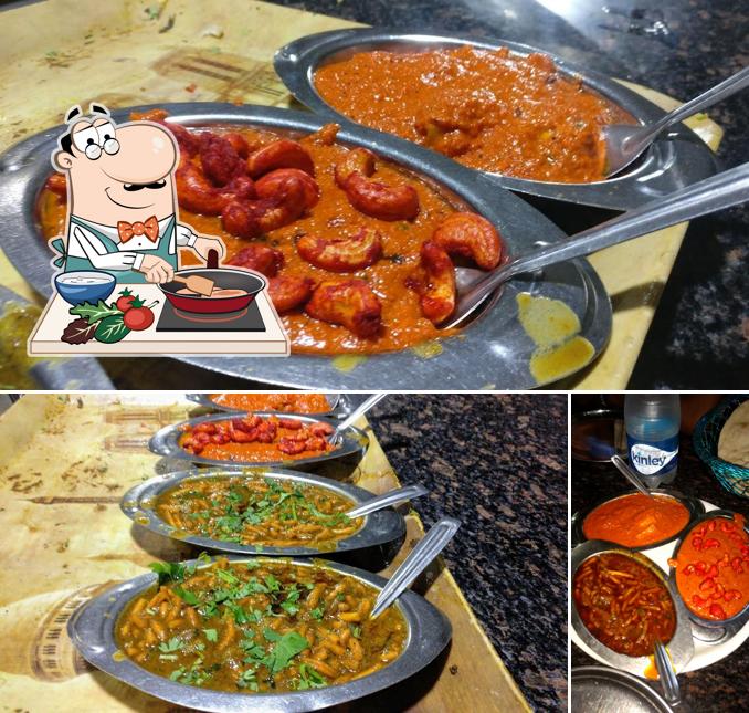 Chicken curry at national family dhaba
