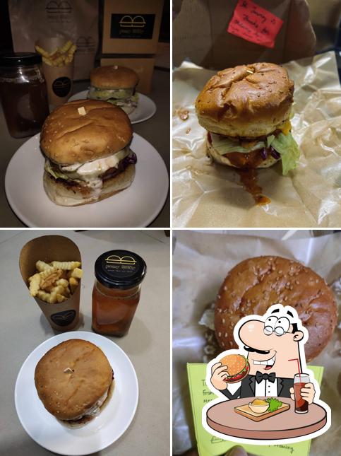 Hamburger at punny BUNy