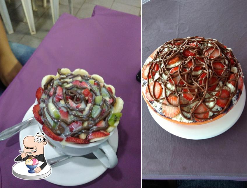 Peça uma das sobremesas