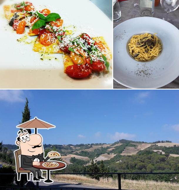 Guarda l'area esterna di Ristorante La Dispensa