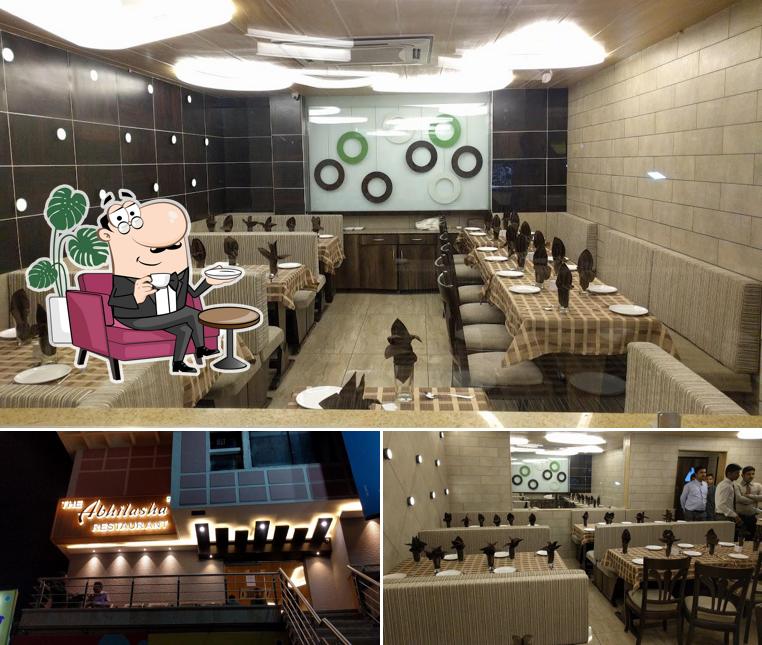 Check out how The Abhilasha Restaurant looks inside