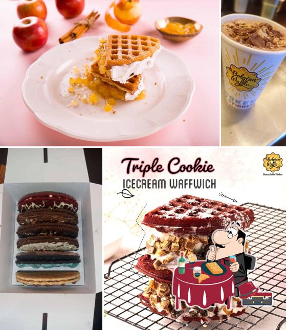Waffles at The Belgian Waffle Co