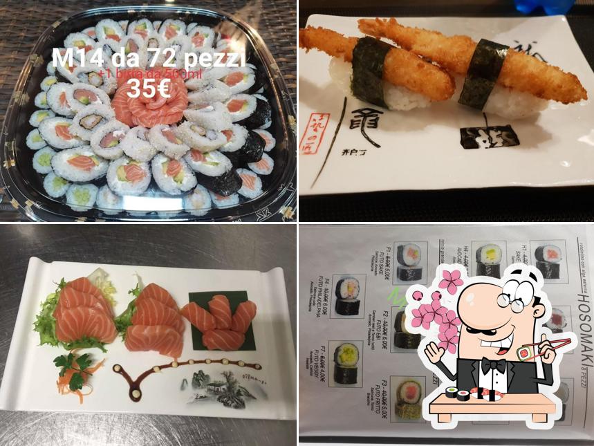 A Sushii, puoi ordinare il sushi