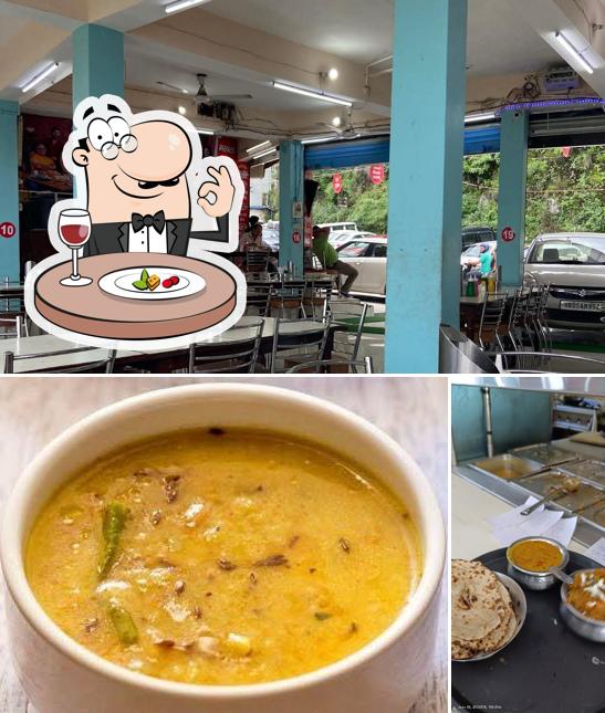 The restaurant's food and interior