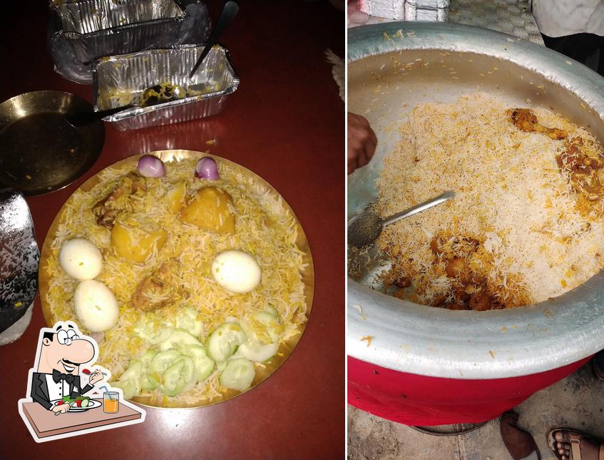 Food at Hazi Biriyani
