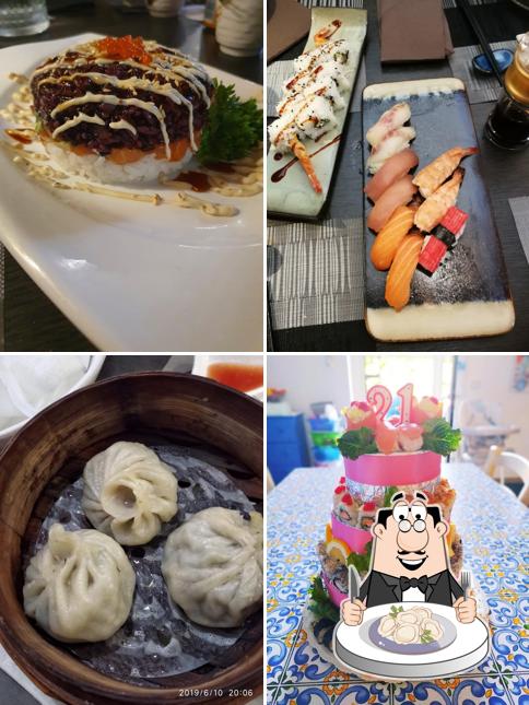 Ravioli cinesi al Kinki Sushi Cucina Cinese e Giapponese