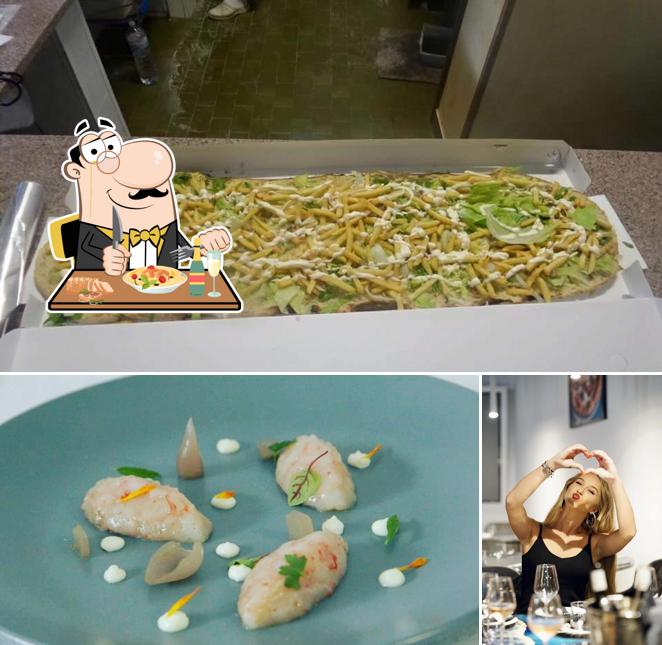 Questa è la foto che mostra la cibo e bevanda di Gusti Giusti