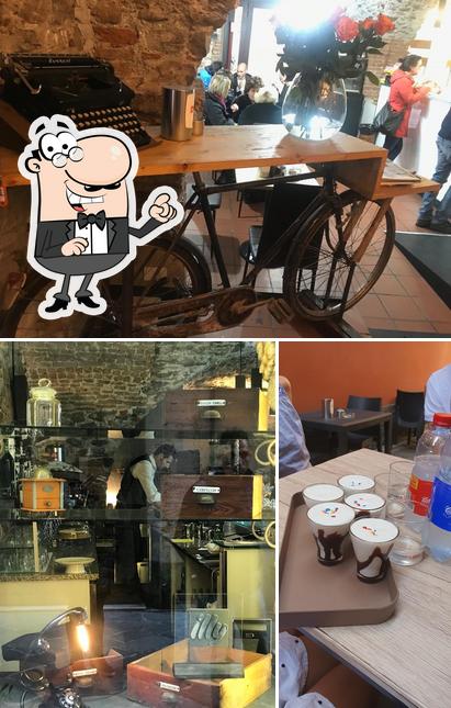Gli interni di Caffetteria dell'angolo