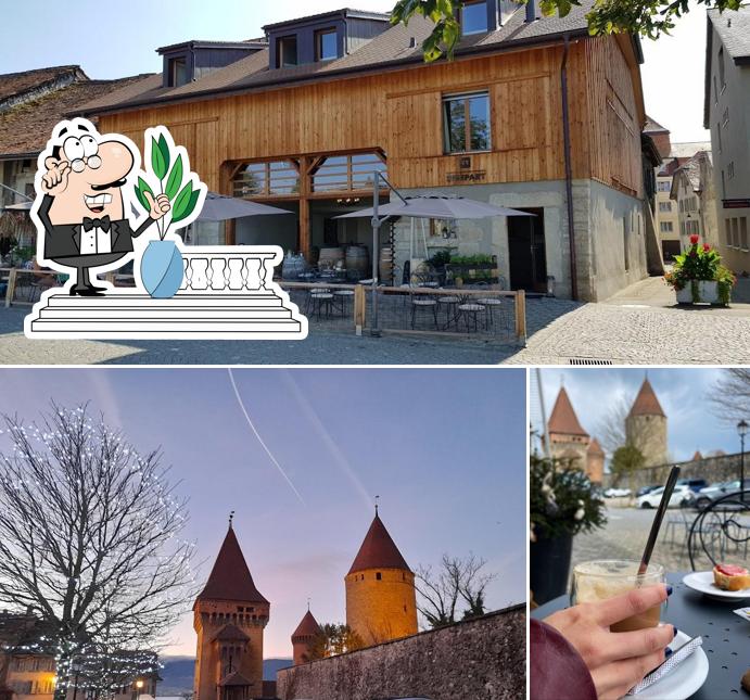 Gli esterni di Bar à Vin REMPART