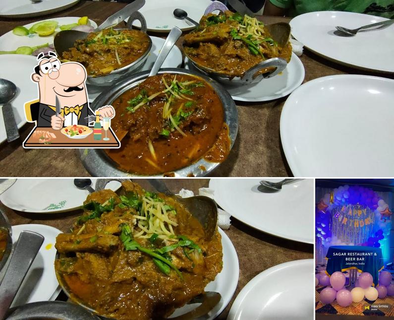 Food at Sagar Restaurant & Beer Bar
