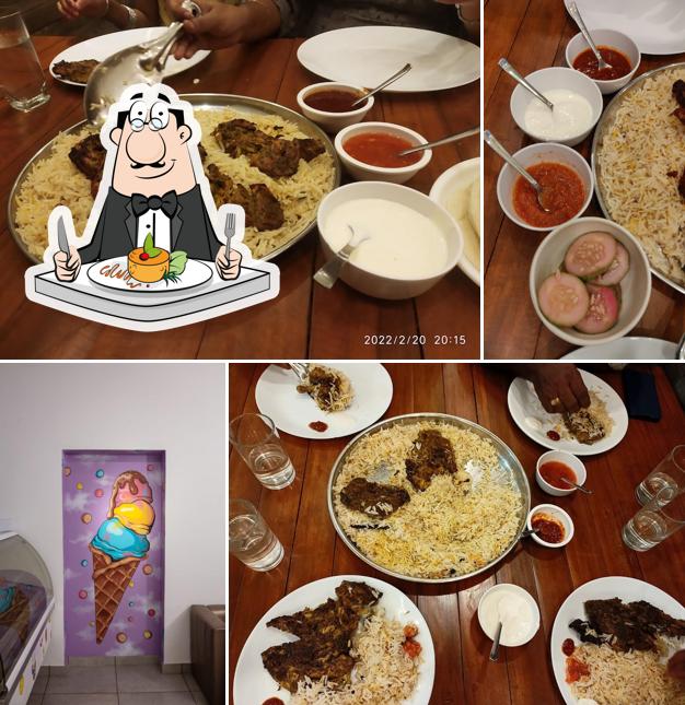 Food at Atbaq Mandhi (mandhi, grill & ice cream cafe)