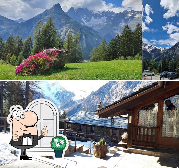 Guarda gli esterni di Ristorante Baita Ermitage