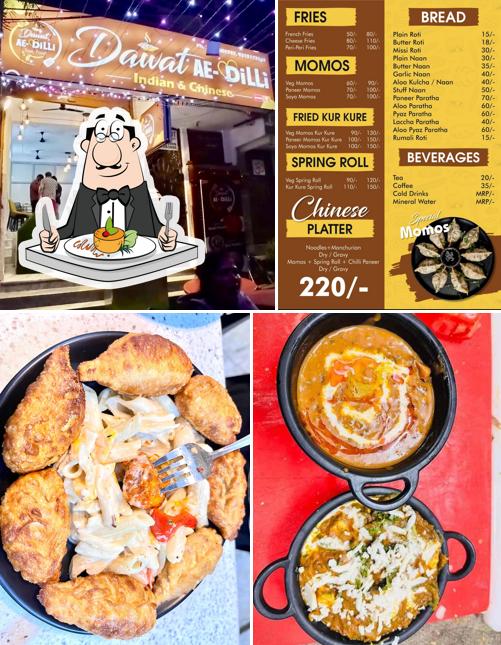 Food at Dawat-ae-dilli restaurant
