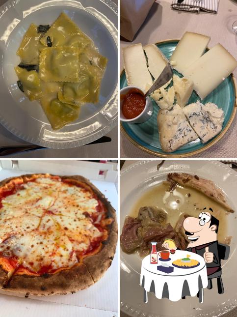 Piatto di formaggi al Felsinea Hostaria Fuoriporta