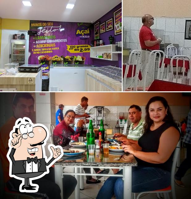 O interior do Hotel do Careca