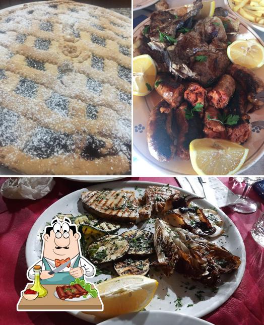 Prova i piatti di carne a Il porticato