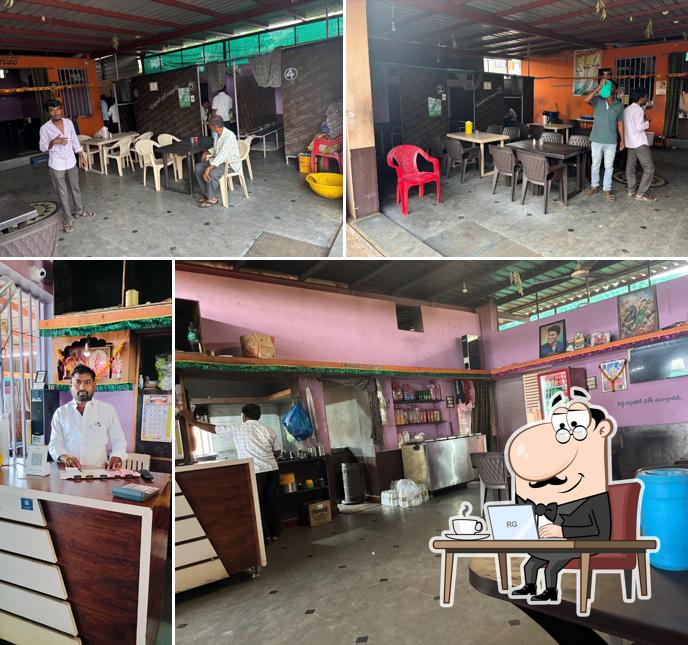 The interior of Jaya surya Daba