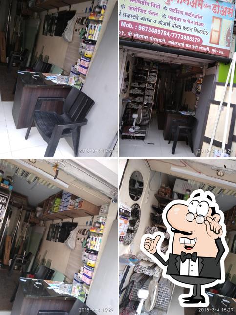 The interior of Jila Cort Biryani Center