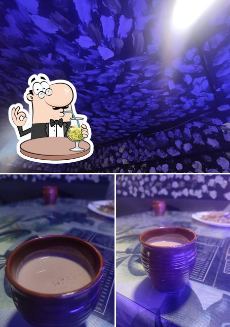 The image of MoMo Cafe Aizawl’s drink and exterior