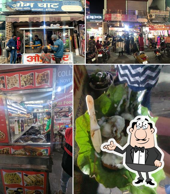 The interior of OM Chaat