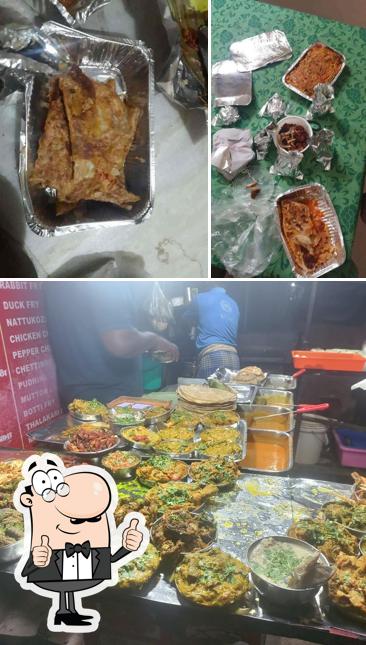 Look at the photo of Pudukkottai Parotta Kadai