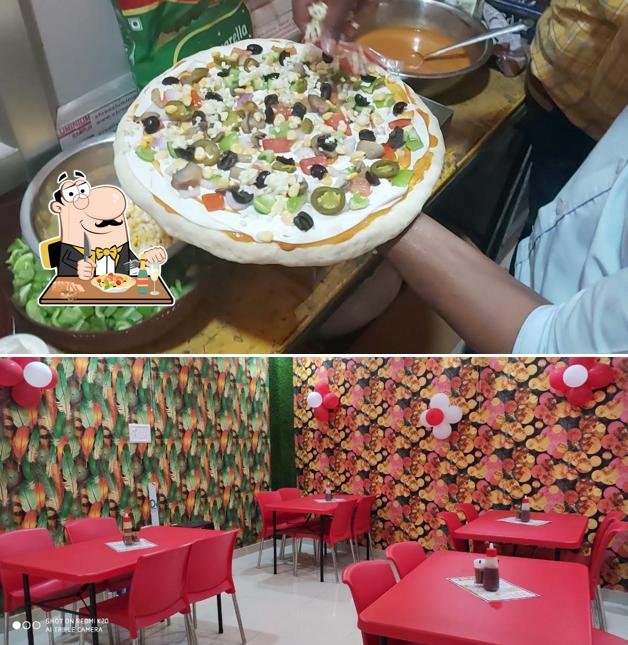 Meals at Skyline pizza world