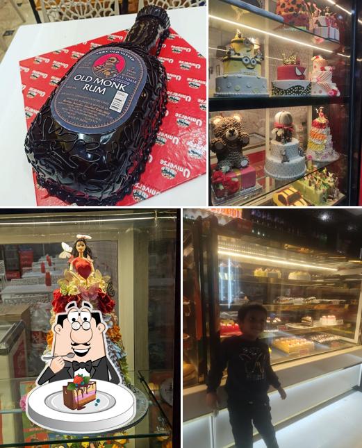 Chocolate cake at Universe Bakes & Cakes
