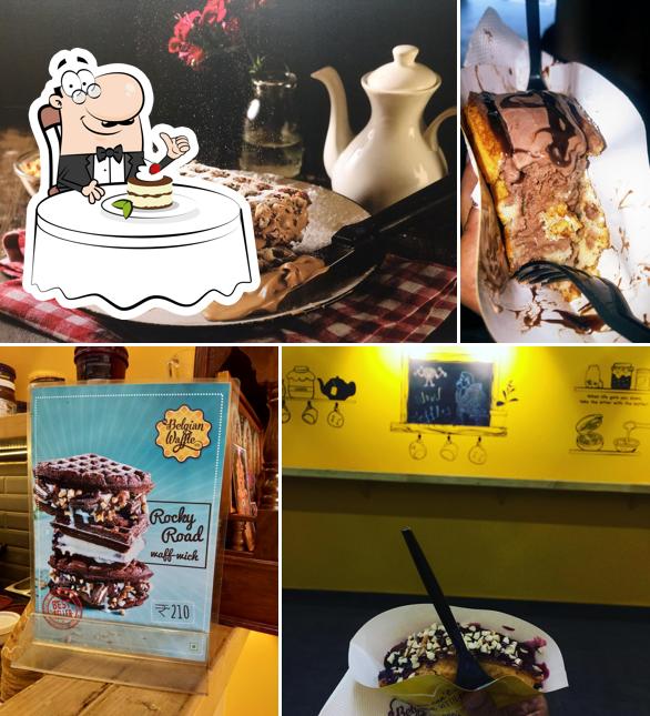 The Belgian Waffle Co provides a variety of desserts