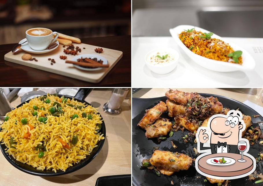 Meals at AMBARA FINE DINNING - Roof Top Vegetarian Restaurant (above sudarshan family store )