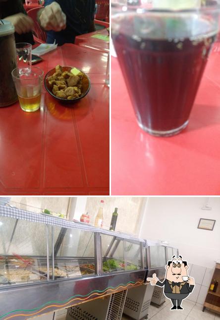 Bar e Restaurante Pé de Porco offerece uma variedade de drinques