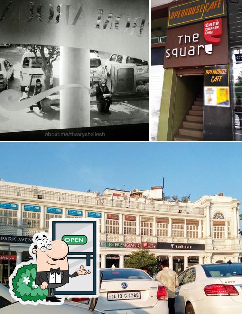 Check out how Cafe Coffee Day - The Square looks outside