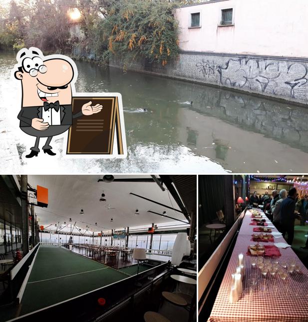 La foto di esterno e cibo da Bocciofila Martesana