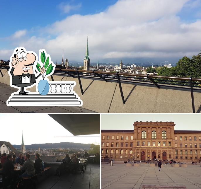 Guarda gli esterni di Mensa Polyterrasse