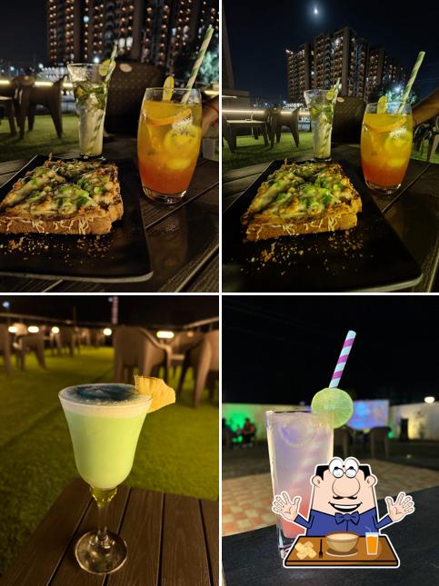 Food at PHD Cafe