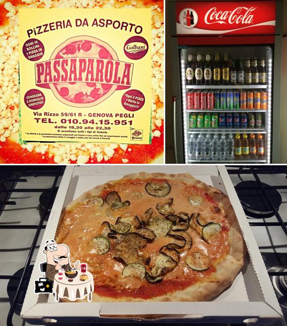 La foto della cibo e birra di Pizzeria Passaparola