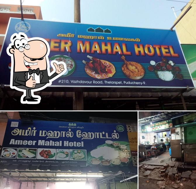 Look at the picture of Ameer Mahal Hotel