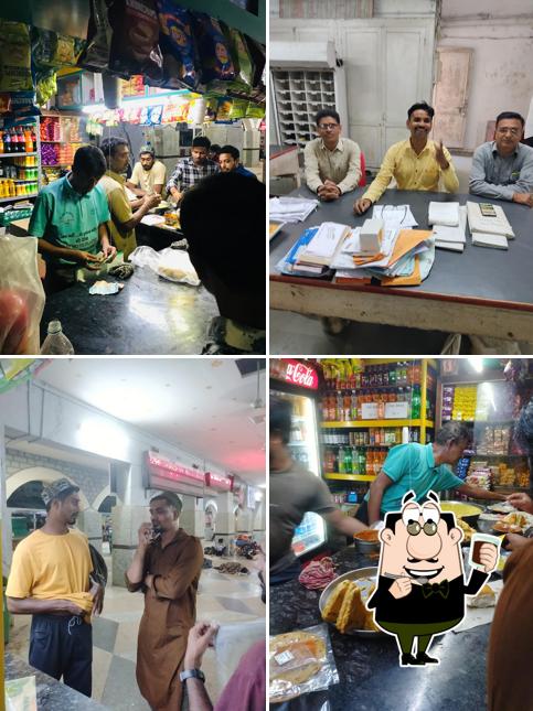 Enjoy a drink at Bhaji Railway Station