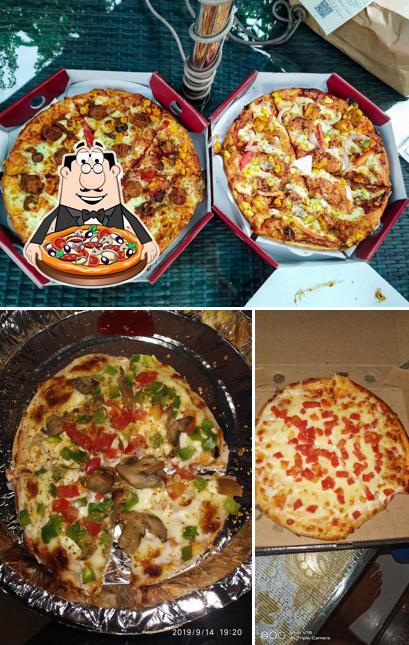 Get pizza at Frozen pizza hub anmol