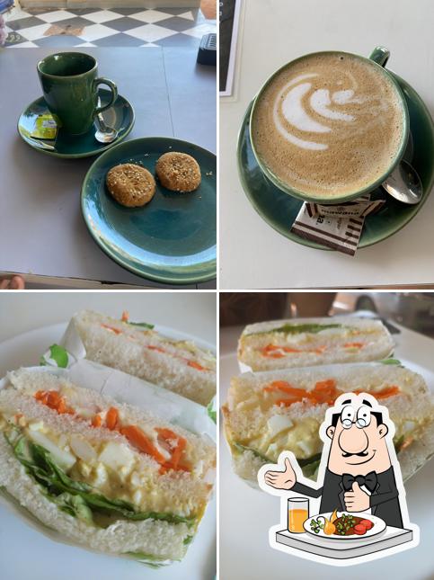 Food at Heldig Coffee